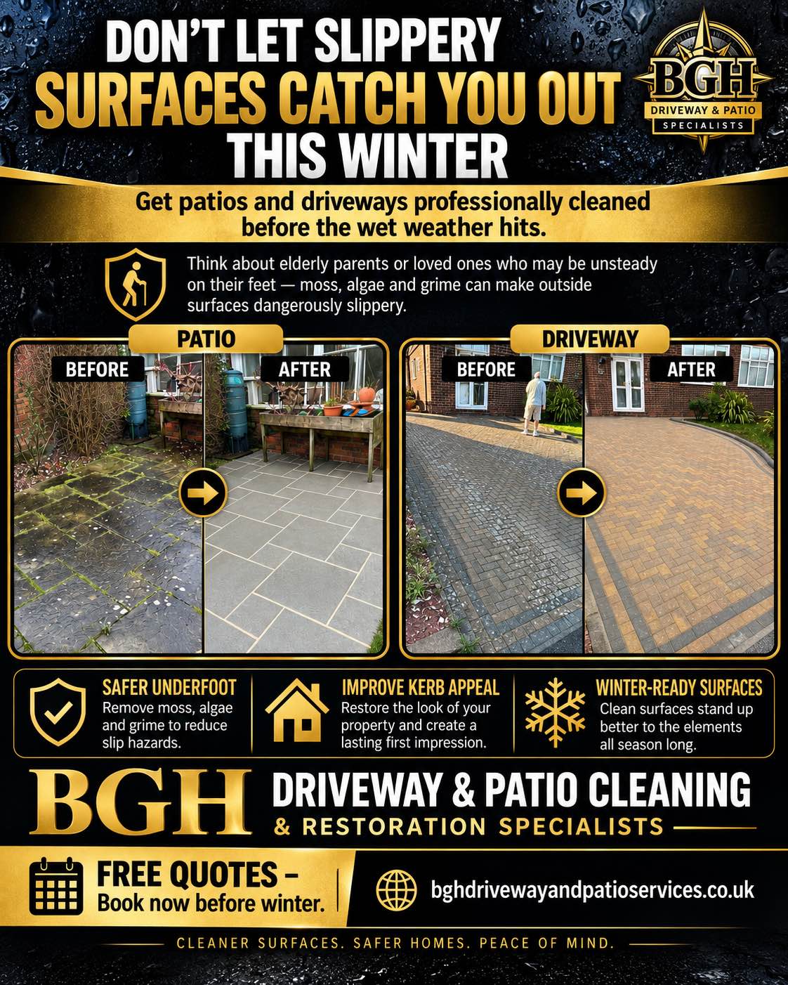 BGH Driveway & patio cleaning & restoration specialists  photo